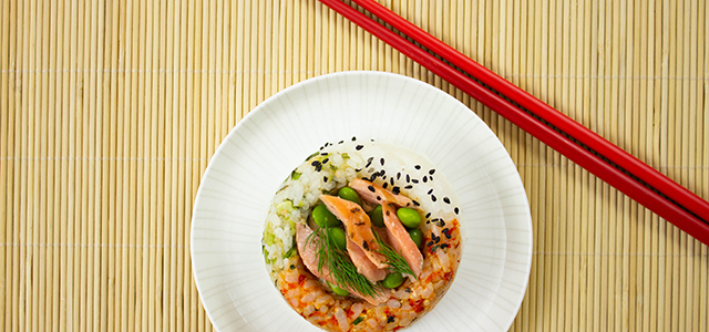 Sushi doughnut